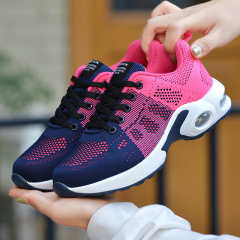 Breathable Air Cushion Knit Sneakers