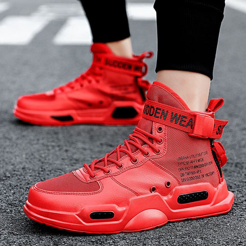 High-top sneakers