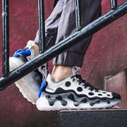 Low-cut mesh air cushion men's sneakers