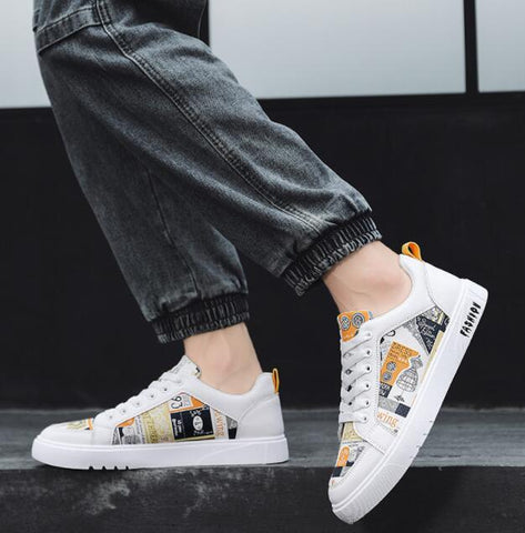 Men's Summer Breathable Canvas Sneakers Casual