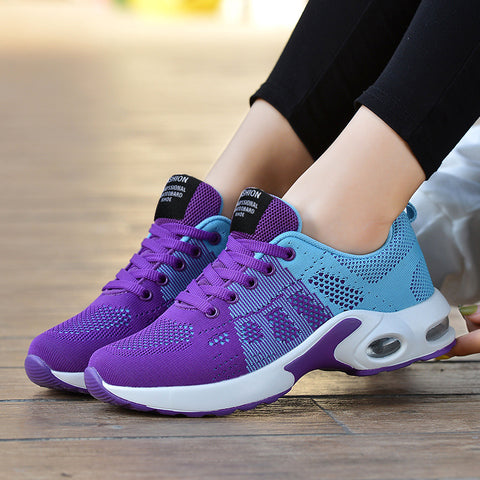 Breathable Air Cushion Knit Sneakers