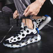 Low-cut mesh air cushion men's sneakers