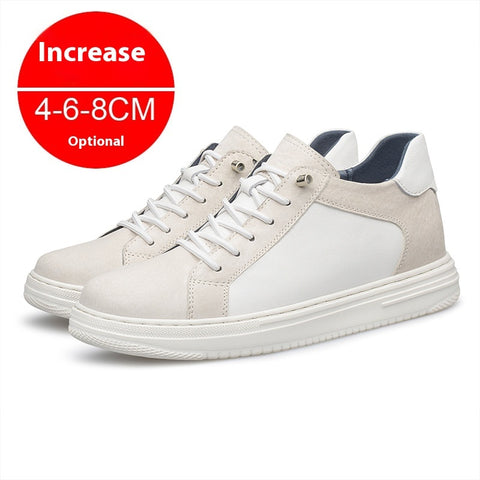 Men's 8CM Height-Increasing Invisible Sneakers