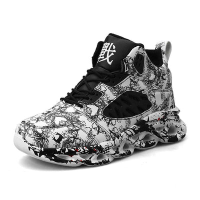 High top basketball shoes