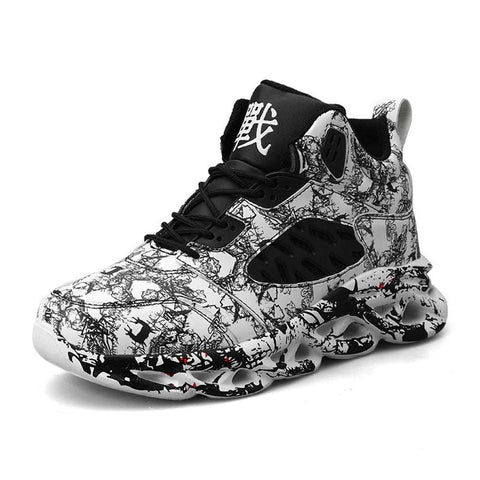 High top basketball shoes