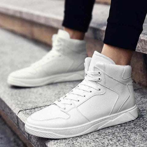 men's casual high-top sneakers