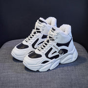 Women's Fleece-Lined High-Top Sneakers
