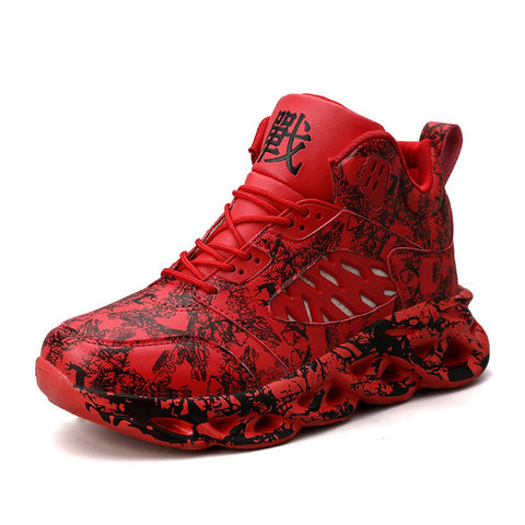 High top basketball shoes