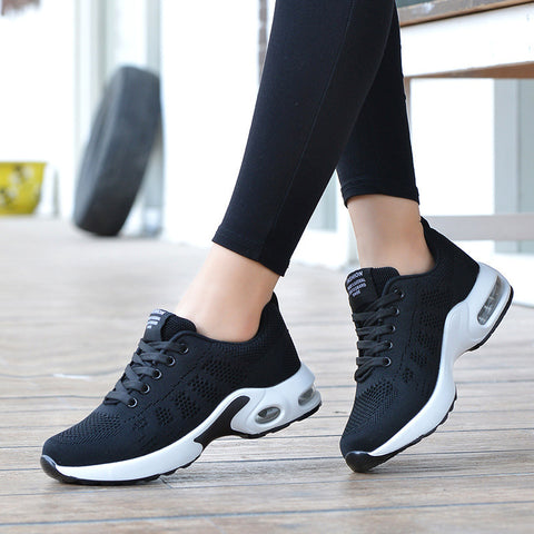 Breathable Air Cushion Knit Sneakers