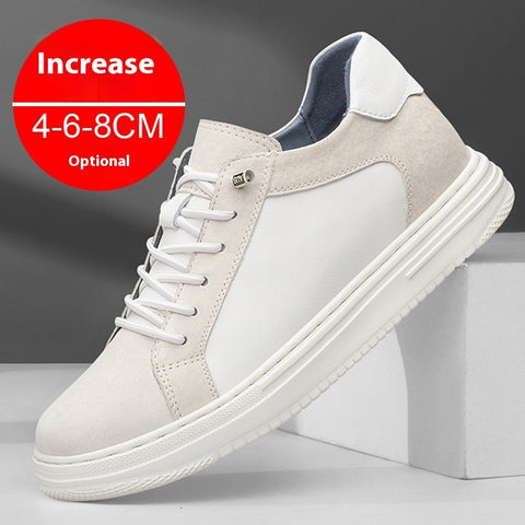 Men's 8CM Height-Increasing Invisible Sneakers