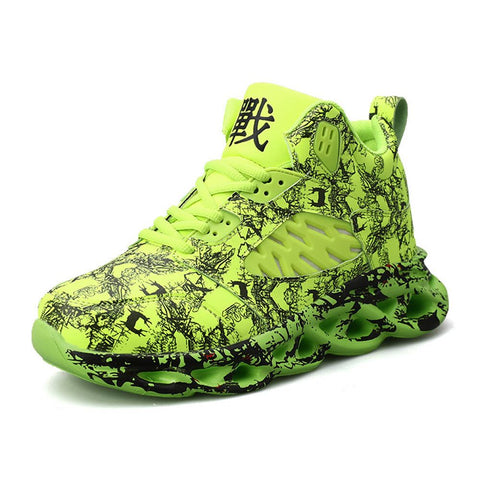 High top basketball shoes