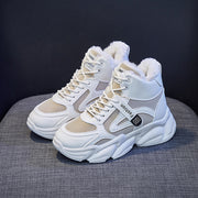 Women's Fleece-Lined High-Top Sneakers