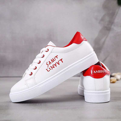 All-match Canvas White Shoes